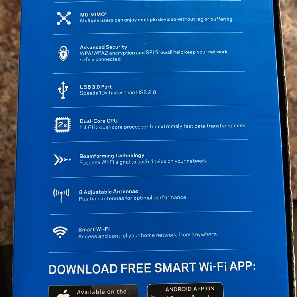LINKSYS Max-Stream with MU-MIMO Technology Router - Picture 6 of 11